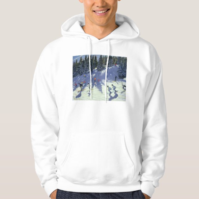 Fasta springan 2004 sweatshirt med luva (Framsida)