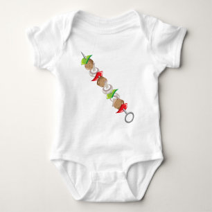 Fästa xxxx_33-konst för illustration för Shish T Shirt