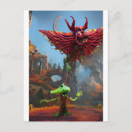 Fästad för Dreaming Vykort