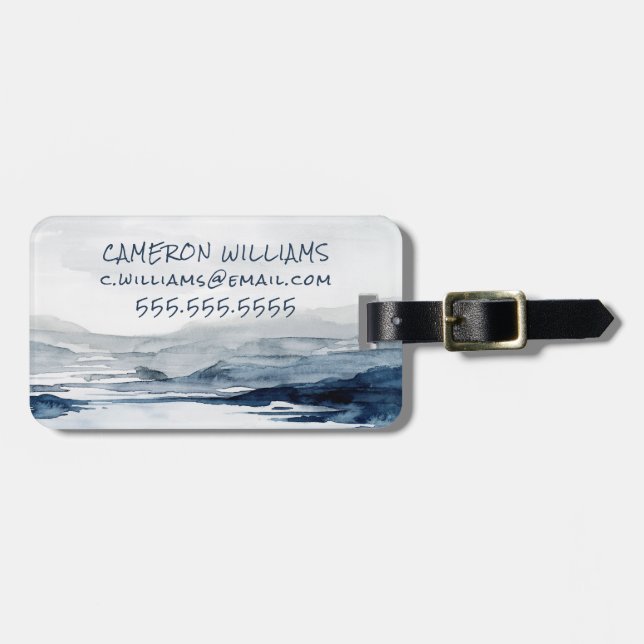 Fästad Horisont II Bagagebricka (Horisontell Framsida)