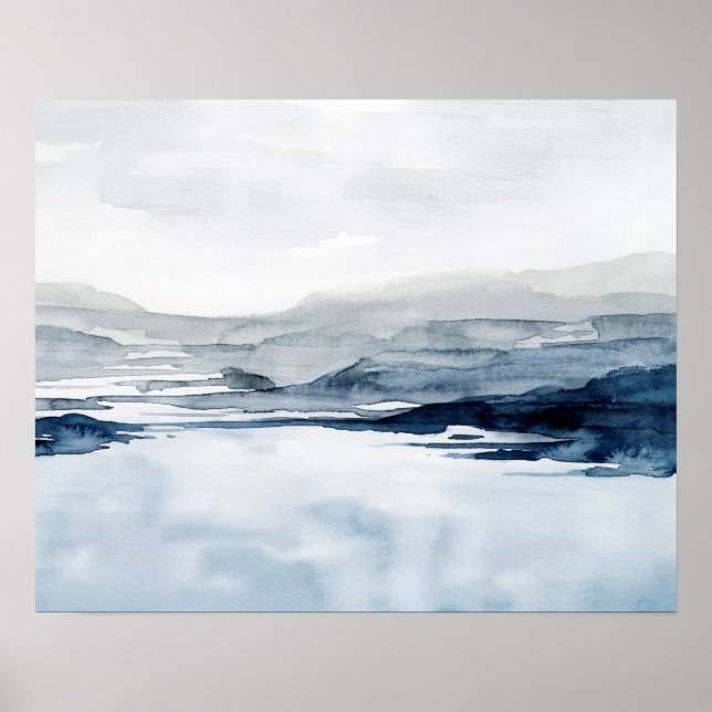 Fästad Horisont II Poster (Framsidan)