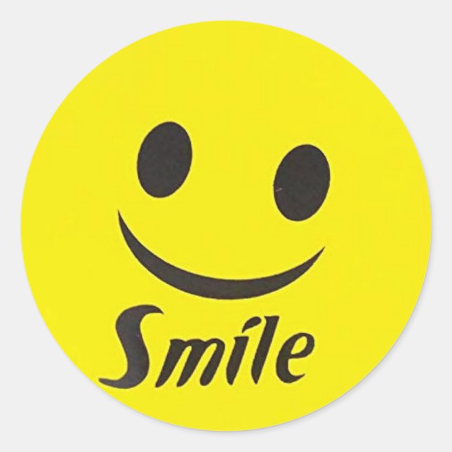 fästad runt klistermärke (Framsida)