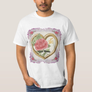 Fästade t-tröjor från Ro-avfasning T Shirt