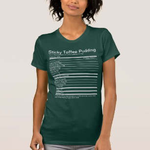 Fästade teffeskuddar för näringsfetter, vita prick t shirt
