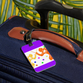 Fästande idrott bagagebricka