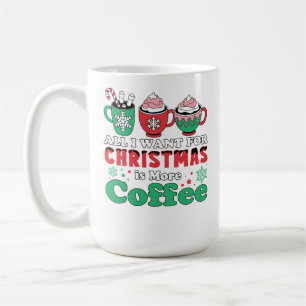 Fästande Kaffe koppar med julafton Ord