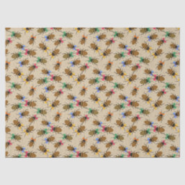 Fästande rum med Bows-jul