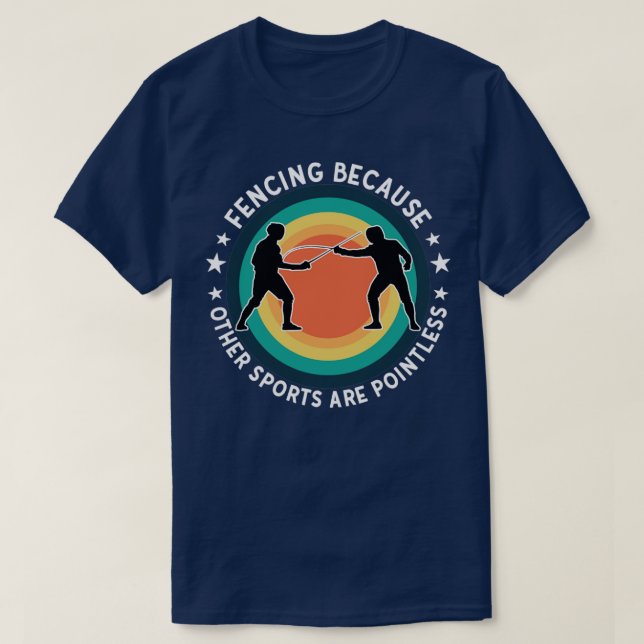 Fästanfång eftersom andra idrotter är meningslösa t shirt (Design framsida)