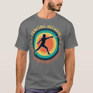 Fästanfång eftersom andra idrotter är meningslösa t shirt