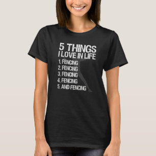 Fästanordningar 5 Sak I Kärlek i livet T Shirt