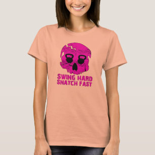 Fastar den hårda brottstycket för gunga - t-shirt
