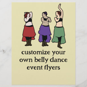 Fästare som dansar reklamblad