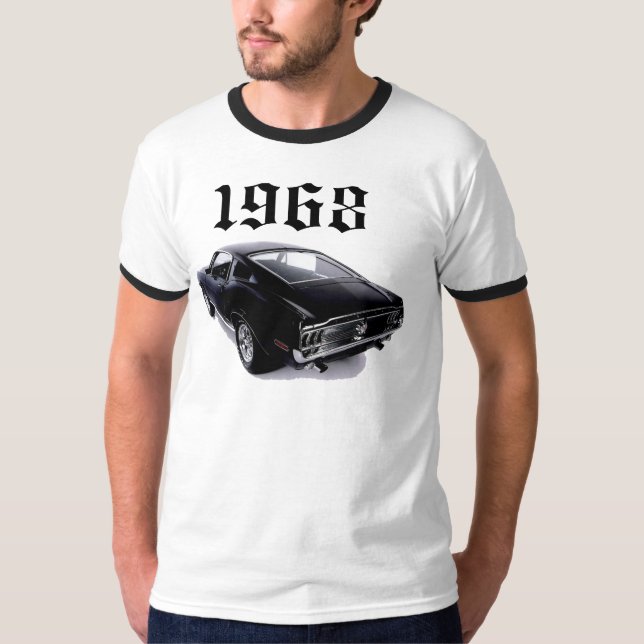 Fastback 1968 tee shirt (Framsida)