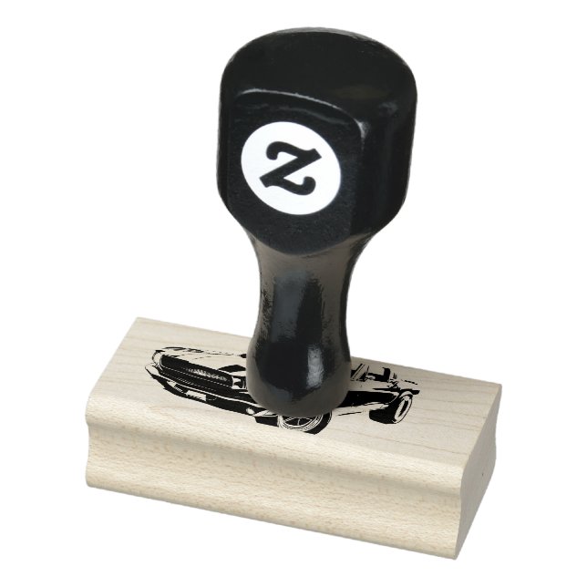 Fastback Frimärke Stämpel (Stämpel)