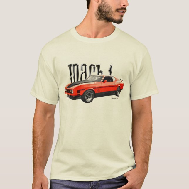 FastbackT-tröja för MACH 1 T-shirt (Framsida)