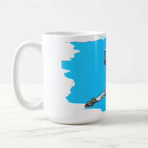 Fastball Baseball Pitcher Kaffemugg