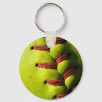 Fastbeck Softball Seam Keychain