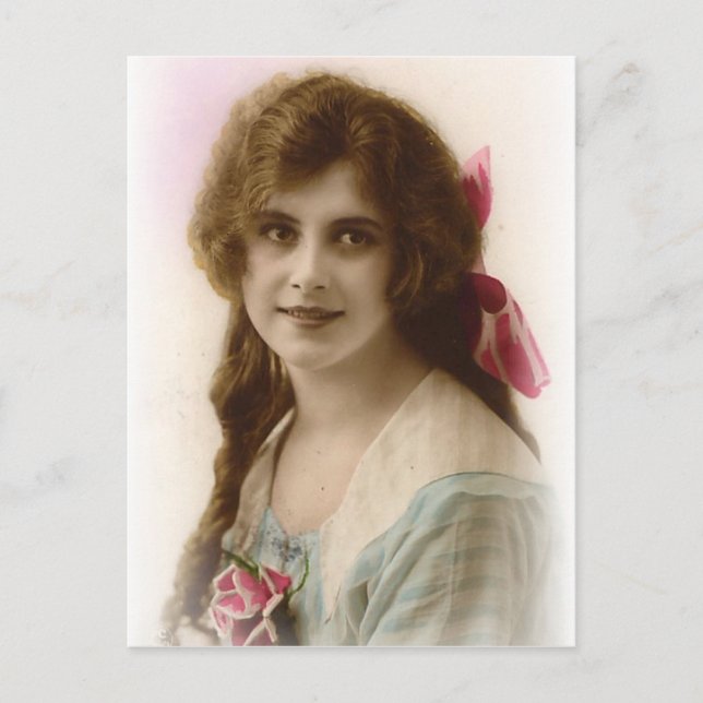 Fästdon för vintage (528) vykort (Framsida)