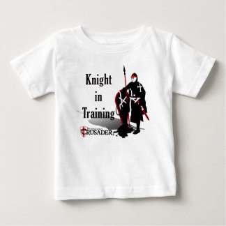 Fästekorsfarare - riddare i utbildning - baby t shirt