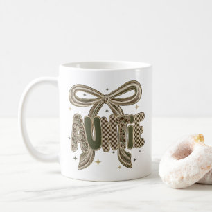 Faster Camo-gåva från syster Ny bebis-meddelande Kaffemugg