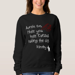 Faster Em Hatar Dig Hatar Kansas Tar Hunden Doro T Shirt