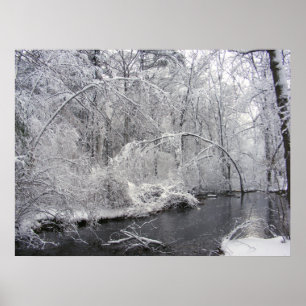 Fäster Snö 27 ~ Skriv ut Poster