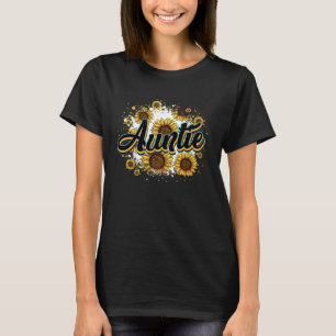 Faster Tant Ko Print Solros Mors Dag Söt Flora T Shirt