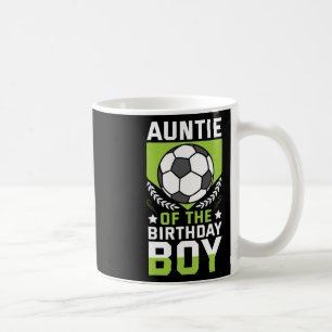 Faster till födelsedagspojken fotbollsspelare föde kaffemugg