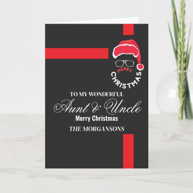 Fasterbror / Faster Merry Christmas  Helgkort (Framsida)