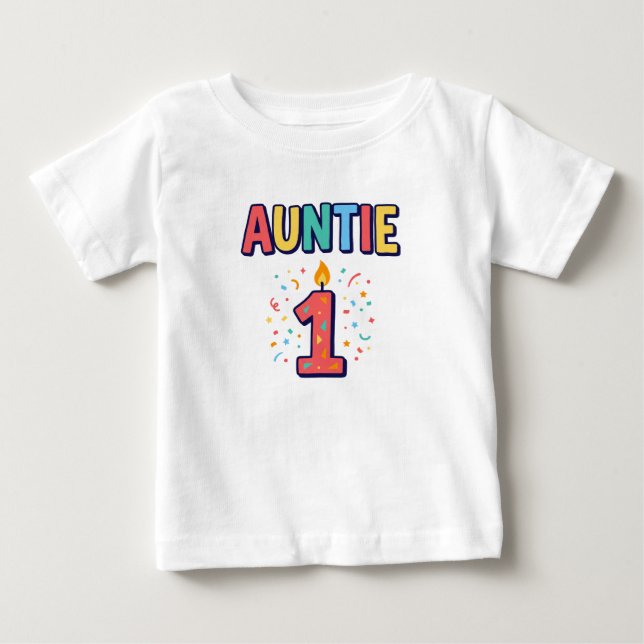Fastermost Tante Födelsedagspresent T-Shirt (Framsida)