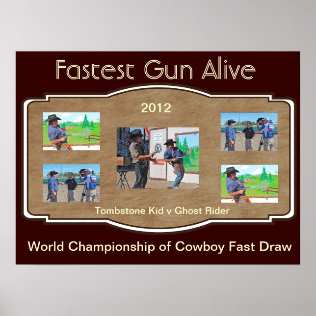 Fastest Gun Alive Poster (Framsidan)