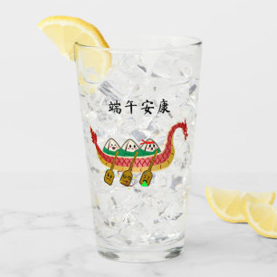 Fästig Ris Provning på Dragon Boat Festival Glaskopp