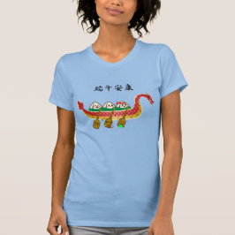 Fästig Ris Provning på Dragon Boat Festival T Shirt
