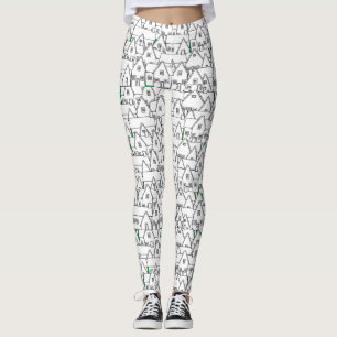 Fastighet hus leggings