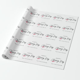 Fastighet Säljdag Lycka till | Minimalistisk Presentpapper