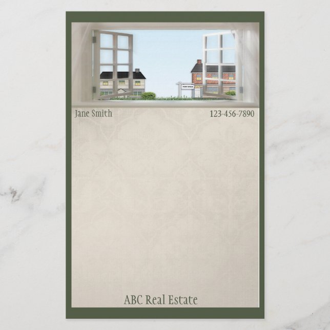 Fastighetbrevpapper Brevpapper (Framsida)