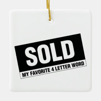 Fastigheten kvadrerar prydnaden julgransprydnad keramik