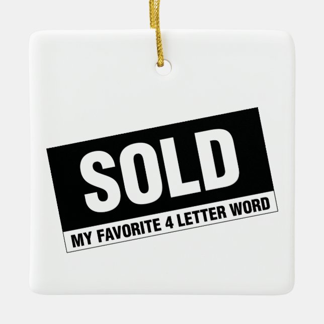 Fastigheten kvadrerar prydnaden julgransprydnad keramik (Framsida)