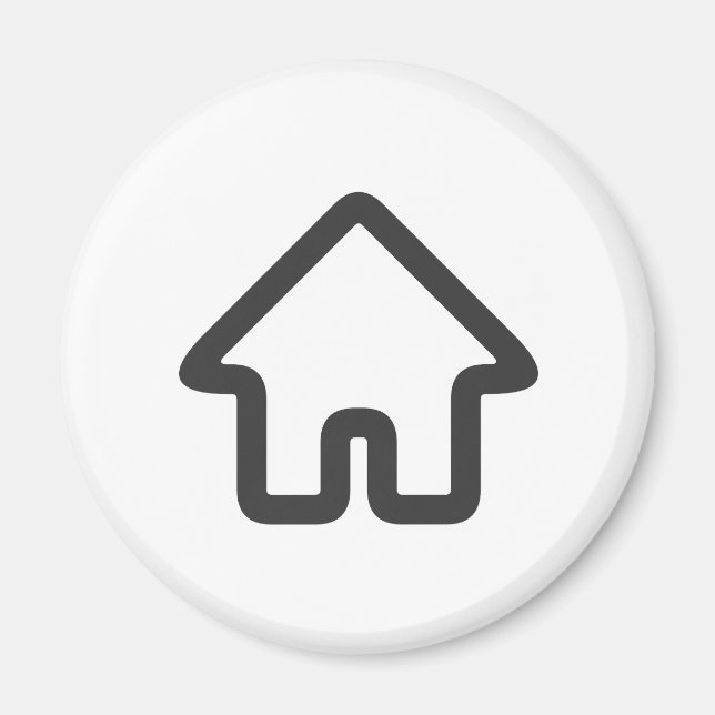 Fastighetsarkitektur Husikon Magnet (Framsidan)