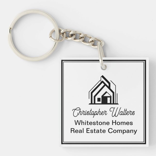 Fastighetsbolag Anpassad Logo Realtor (Framsidan)