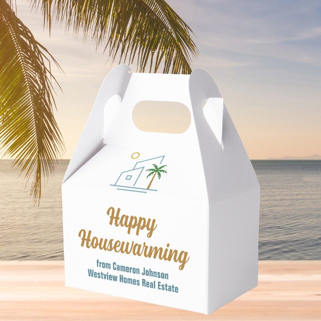 Fastighetsbolag för strandtomter Anpassat husvärme Presentaskar (Skapare uppladdad)