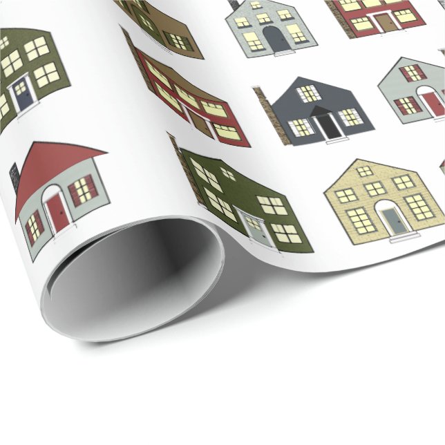 Fastighetsgåva Presentpapper (Rullad Hörn)