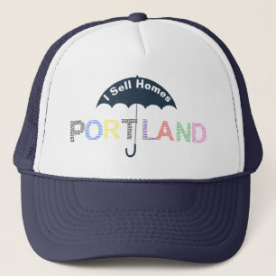 Fastighetshem Portland Marinblå Basebollkeps Hatt Keps