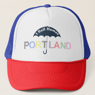 Fastighetshem Portland Marinblå Basebollkeps Hatt Keps