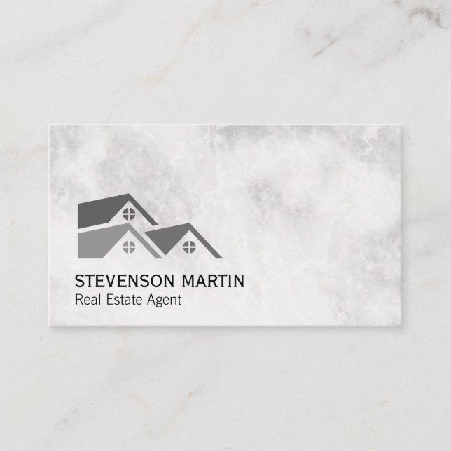 Fastighetsinvestor | Executive Marble | Fastighets Visitkort (Framsida)