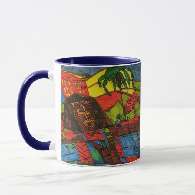 fastighetskrasch mugg (Vänster)