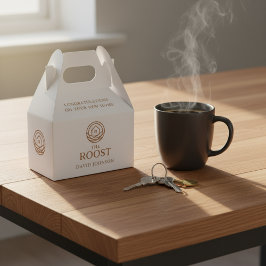 Fastighetslogoföretag Husvärmning Presentaskar