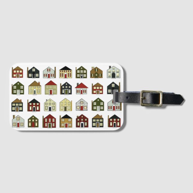 Fastighetsmäklare Bagagebricka (Framsida horisontal)