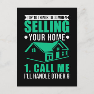 Fastighetsmäklare Egendom Rollig Fastighetsmäklare Vykort