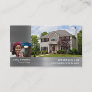 Fastighetsmäklare eller fastighetsmäklare visitkort